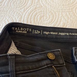 Talbots high waist jegging  ankle jeans